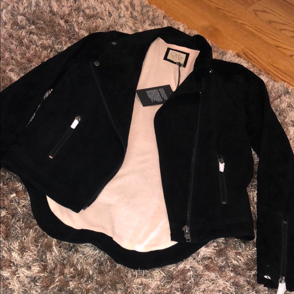 Suede jacket